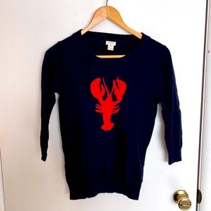 J. Crew Factory lobster sweater